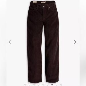 Levi’s Baggy Dad Corduroy Pants Size 26